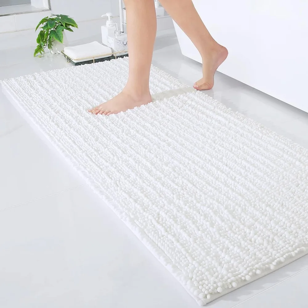 Extra Soft Thick Absorbent Shaggy Bath Rugs, Non-Slip Machine Wash Dry, Plush Bath Mats for Bathroom, 60x24, Bath Mats
Extra Soft Thick Absorbent Shaggy Bath Rugs, Non-Slip Machine Wash Dry, Plush Bath Mats for Bathroom, 60x24, Bath Mats