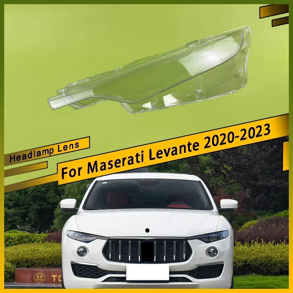 Front Headlamps Cover Headlights Lens Transparent Lampshade Plexiglass Shell Replace Housing For Maserati Levante 2020 - 2023
Front Headlamps Cover Headlights Lens Transparent Lampshade Plexiglass Shell Replace Housing For Maserati Levante 2020 - 2023