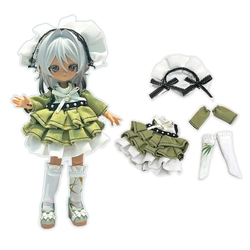 Doll's Clothes Suitable for OB11 Set YMY-GSC 1/8,1/12 BJD Dress Change 16-17cm Doll Toy Accessories(No doll)
Doll's Clothes Suitable for OB11 Set YMY-GSC 1/8,1/12 BJD Dress Change 16-17cm Doll Toy Accessories(No doll)