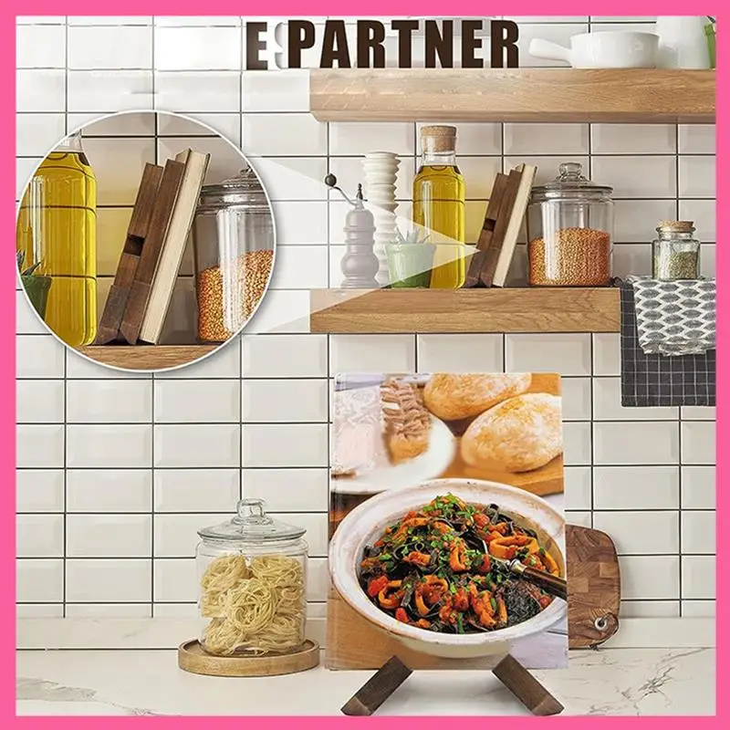 Cookbook Stand For Kitchen Counter Wooden Picture Frame Stand Charcoal Color For Tiered Tray Decor
Cookbook Stand For Kitchen Counter Wooden Picture Frame Stand Charcoal Color For Tiered Tray Decor