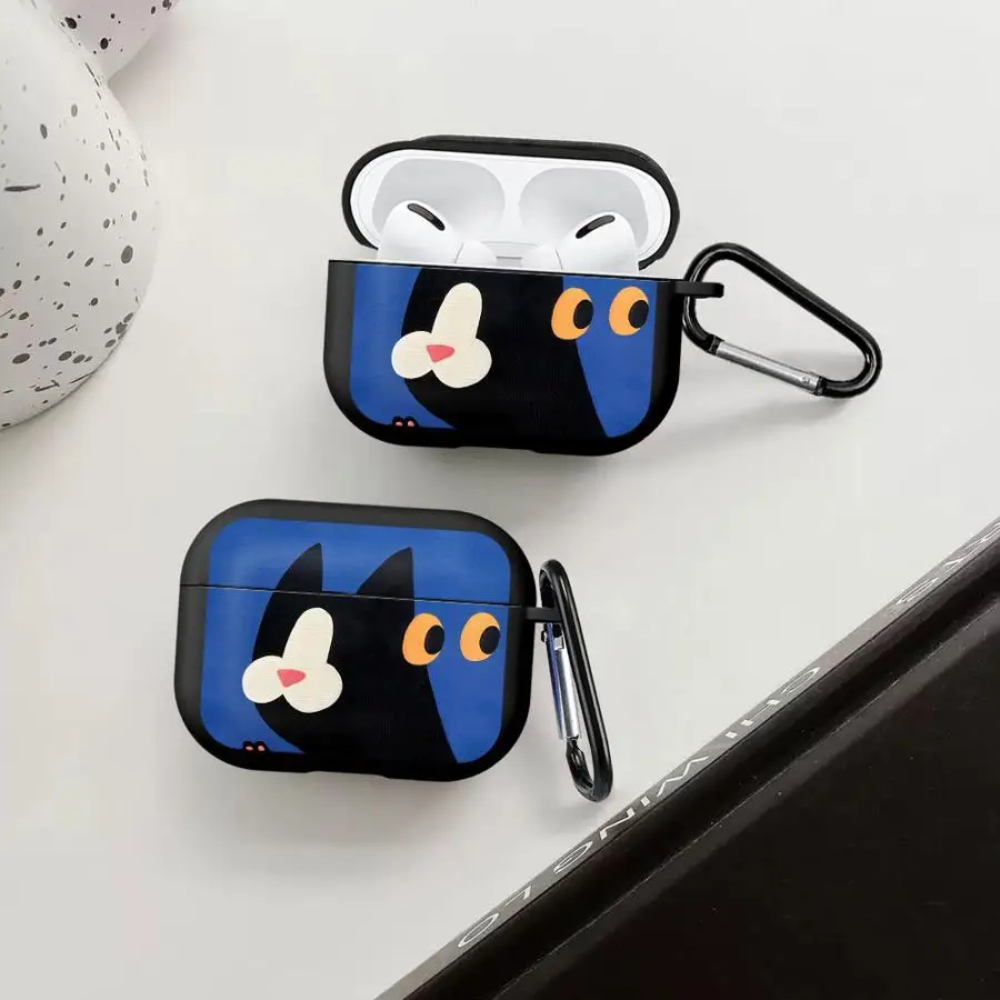 Simple And Cute Black Cat Case For Airpods Pro2 3 1 Pro 4 2 Pro3 Earphone Cases Cover
Simple And Cute Black Cat Case For Airpods Pro2 3 1 Pro 4 2 Pro3 Earphone Cases Cover