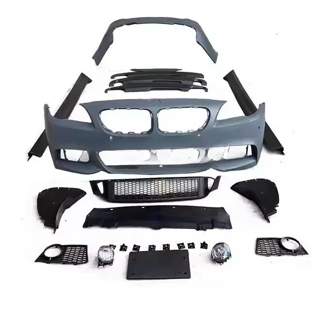 F10 M Sport Front Car Bumper Body Kit for 5 Series 520i 525i 530i 535i F18 F18 MT Manufacture of Durable Plastic Upgraded
F10 M Sport Front Car Bumper Body Kit for 5 Series 520i 525i 530i 535i F18 F18 MT Manufacture of Durable Plastic Upgraded
