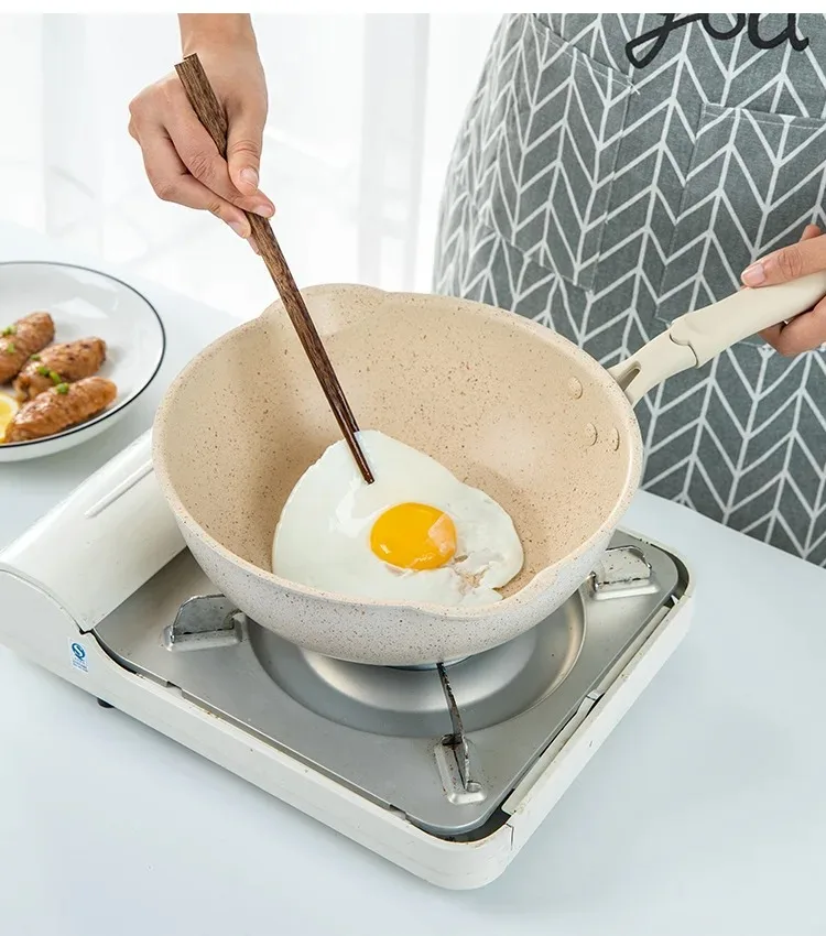 Durable Maifan Stone Non-Stick Deep Frying Pan Home Steak Pancake Cooking Pots Skillet Saucepan Kitchen Cookware Utensil Wok Pan
Durable Maifan Stone Non-Stick Deep Frying Pan Home Steak Pancake Cooking Pots Skillet Saucepan Kitchen Cookware Utensil Wok Pan