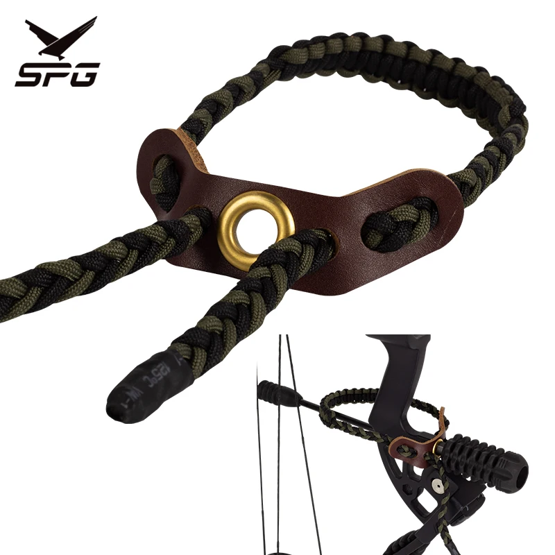 SPG Archery Wrist Sling Compound Recurve Bow Longbow Hunting Nylon Wrist Strap Braided Adjustable Leather Protective Accessories
SPG Archery Wrist Sling Compound Recurve Bow Longbow Hunting Nylon Wrist Strap Braided Adjustable Leather Protective Accessories