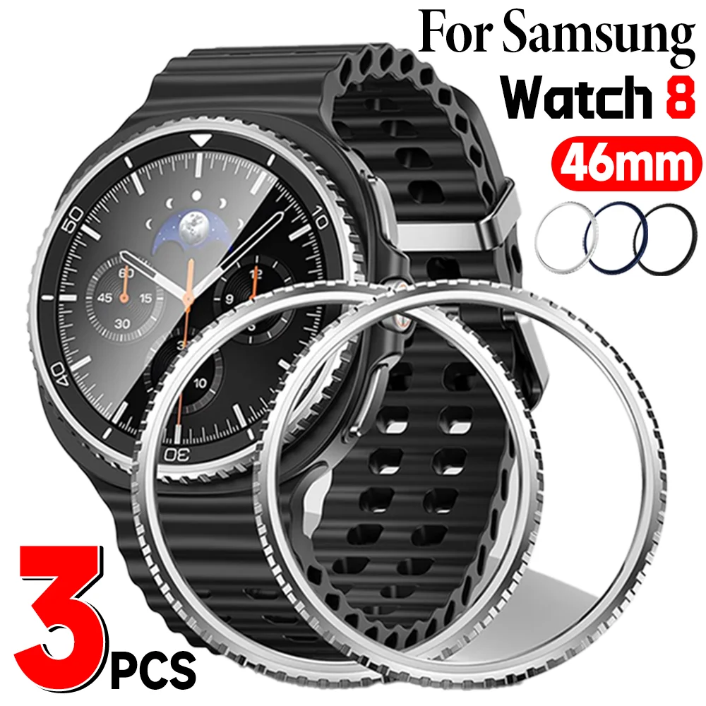 3/1pcs Metal Bezel for Samsung Galaxy Watch 8 Classic 46mm Protection Cover Ring Bumper Watch Cases for Galaxy Watch8 Classic
3/1pcs Metal Bezel for Samsung Galaxy Watch 8 Classic 46mm Protection Cover Ring Bumper Watch Cases for Galaxy Watch8 Classic