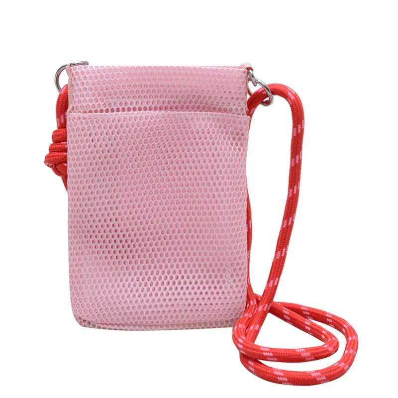 AOAO-Hollow Shoulder Bag Solid Color Sweet Mesh Bag Mobile Phone Storage Bag For Teenagers
AOAO-Hollow Shoulder Bag Solid Color Sweet Mesh Bag Mobile Phone Storage Bag For Teenagers