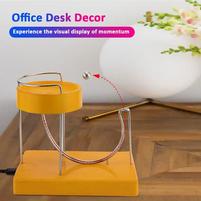 Perpetual Motion Machine Ornament Rolling Ball Perpetual Marble Machine Stainless Steel Home Desk Ornament Durable Metal Science
Perpetual Motion Machine Ornament Rolling Ball Perpetual Marble Machine Stainless Steel Home Desk Ornament Durable Metal Science
