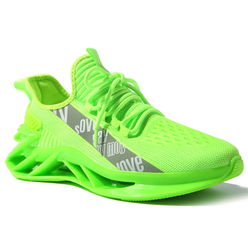 Green Mesh Men's Sneakers Large Size 39-47 Summer Casual Sneaker Men Blade Sneakers Breathable Comfortable Running Shoes for Man
Green Mesh Men's Sneakers Large Size 39-47 Summer Casual Sneaker Men Blade Sneakers Breathable Comfortable Running Shoes for Man