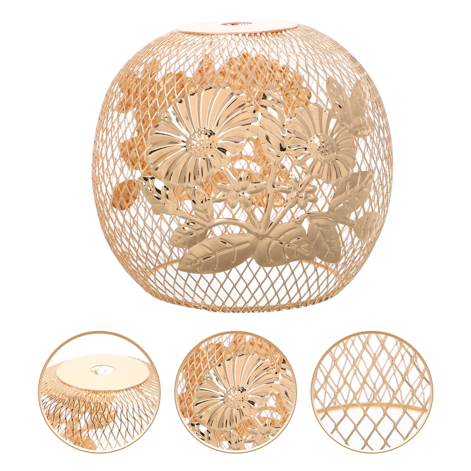 Wire Lamp Shade Industrial Vintage Rustic Metal Lamp Guard Ceiling Pendant Light Cage Golden Iron Wire Lampshade Decorative
Wire Lamp Shade Industrial Vintage Rustic Metal Lamp Guard Ceiling Pendant Light Cage Golden Iron Wire Lampshade Decorative