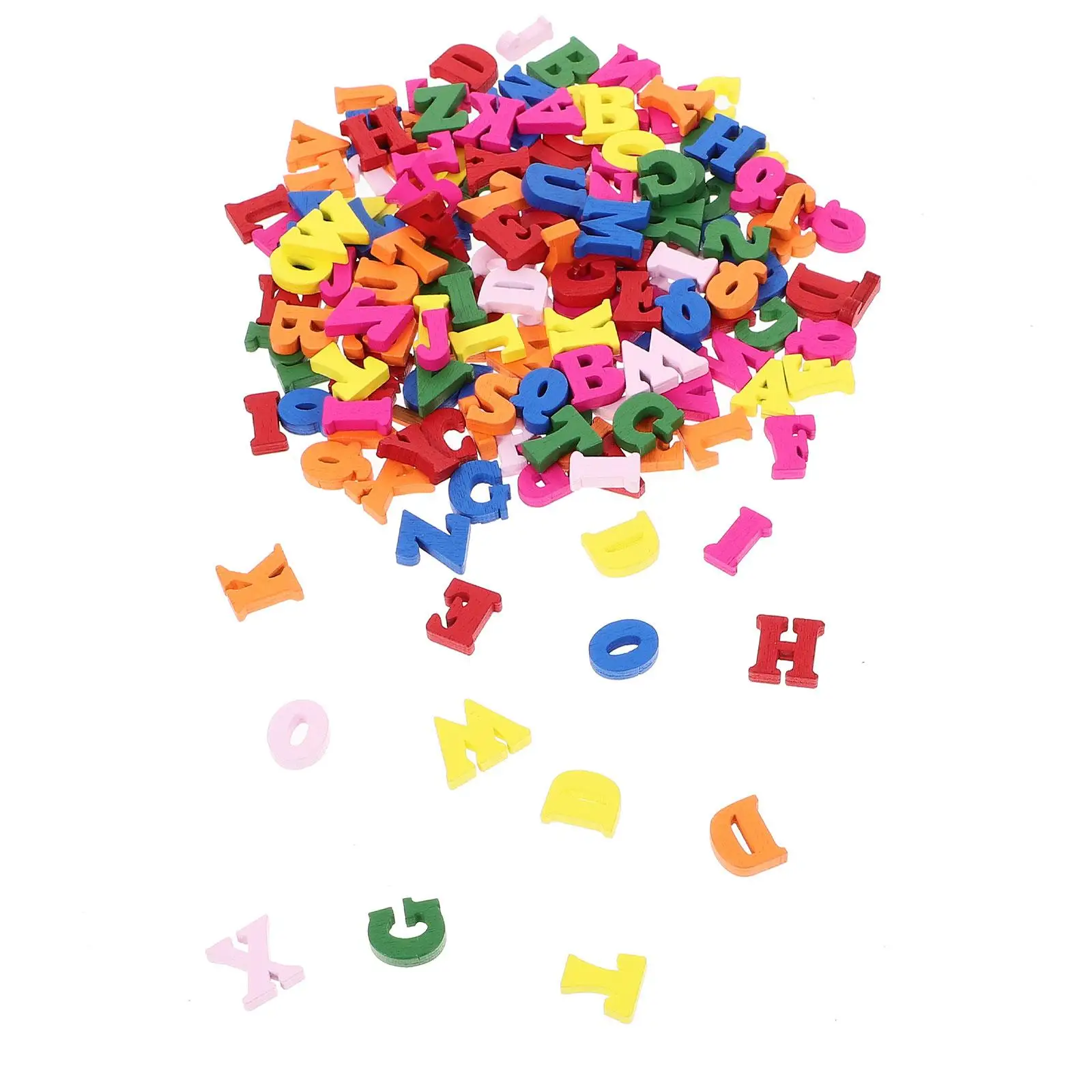 200 Pcs Wooden Letters for Crafts Large Alphabet Decor DIY Toys Kids Educational Wall Hanging Birthday Baby Shower
200 Pcs Wooden Letters for Crafts Large Alphabet Decor DIY Toys Kids Educational Wall Hanging Birthday Baby Shower