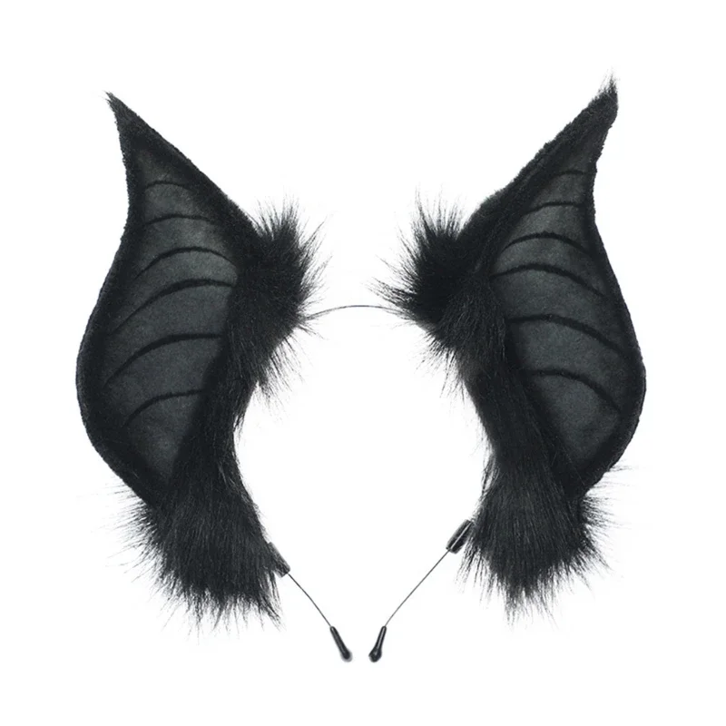 Handmade Bat Ears Headbands Animal Ears Headbands Headwear Halloween Cosplays Costume
Handmade Bat Ears Headbands Animal Ears Headbands Headwear Halloween Cosplays Costume