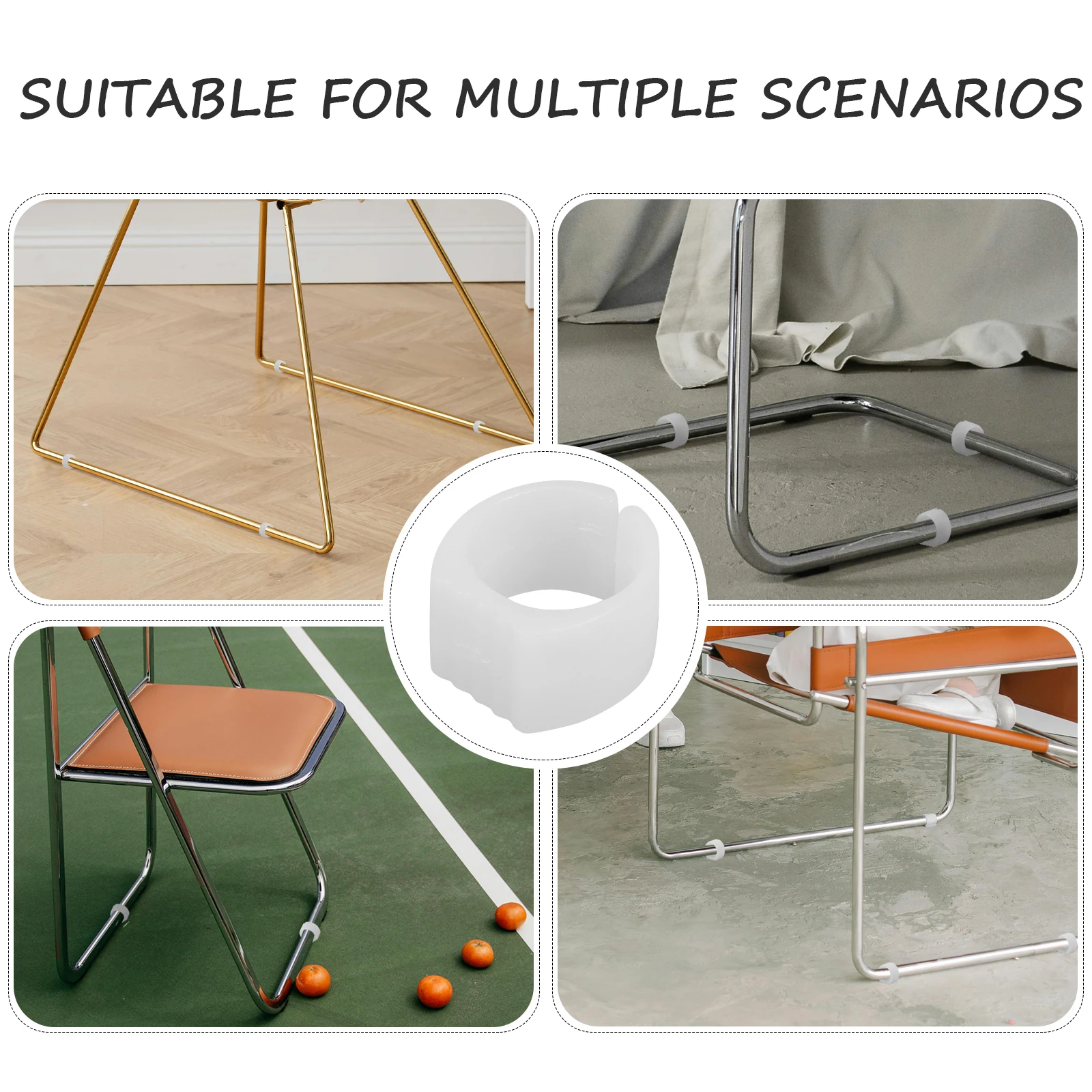 12Pcs Chair Leg Protectors Plastic Caps Easy Install No Tools Required for Hardwood Floors Floor Chair Leg Cover
12Pcs Chair Leg Protectors Plastic Caps Easy Install No Tools Required for Hardwood Floors Floor Chair Leg Cover