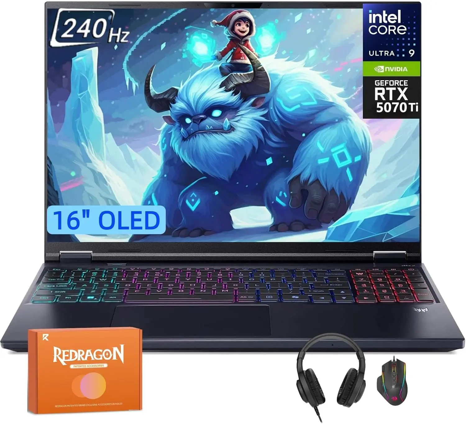 acer Predator Helios Neo 16S AI Gaming Laptop, 240Hz 500 nits OLED, Intel Core Ultra 9 275HX Up to 13 NPU TOPS, GeForce RTX 5070
acer Predator Helios Neo 16S AI Gaming Laptop, 240Hz 500 nits OLED, Intel Core Ultra 9 275HX Up to 13 NPU TOPS, GeForce RTX 5070