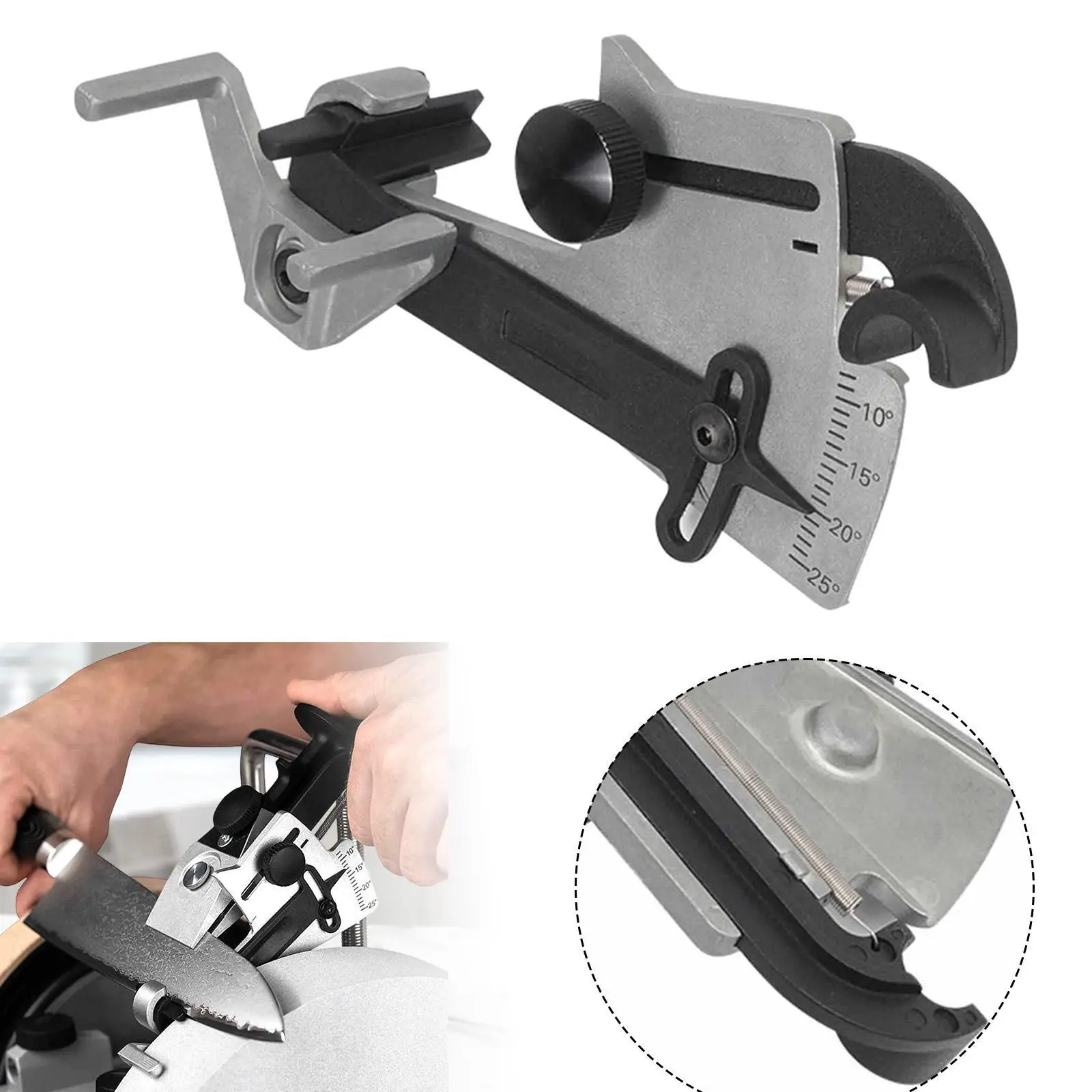 Knives Angle Adjuster Easy to Use Enhanced Cutting Efficiency Practical Simplifies Process Angle Adjustment Tool Angle Setter
Knives Angle Adjuster Easy to Use Enhanced Cutting Efficiency Practical Simplifies Process Angle Adjustment Tool Angle Setter