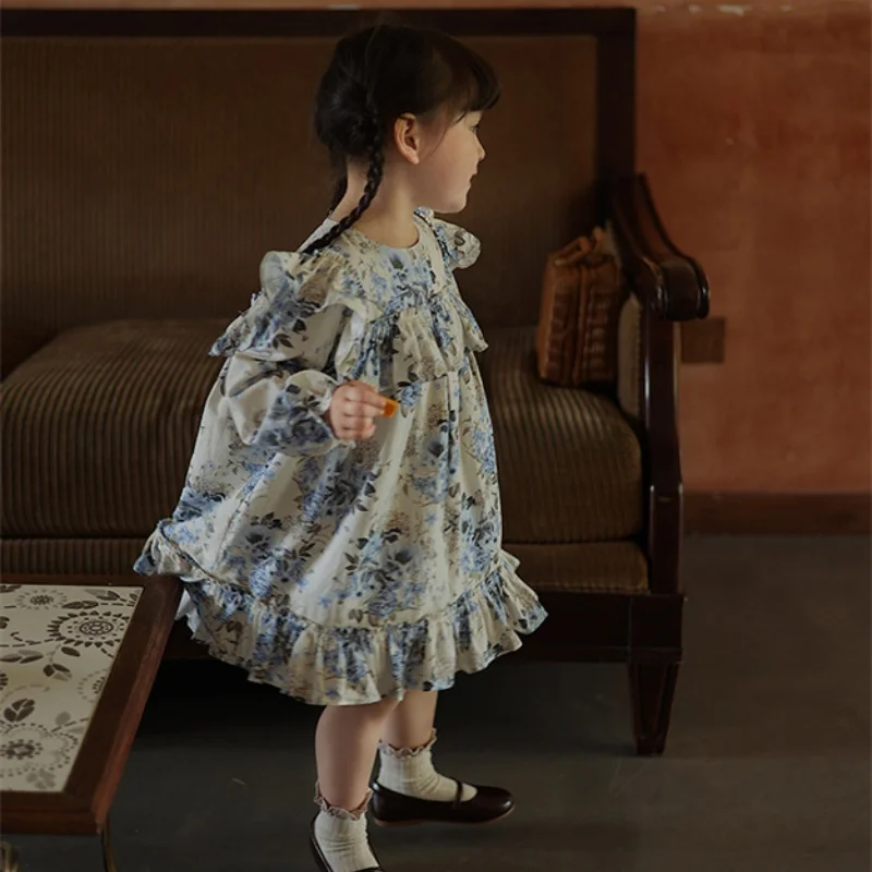 Girl Dress Kids Baby Party Birthday Evening Gown 2024 Cool Spring Autumn Cotton For Wedding Flower Girl Dress Children Clothing
Girl Dress Kids Baby Party Birthday Evening Gown 2024 Cool Spring Autumn Cotton For Wedding Flower Girl Dress Children Clothing