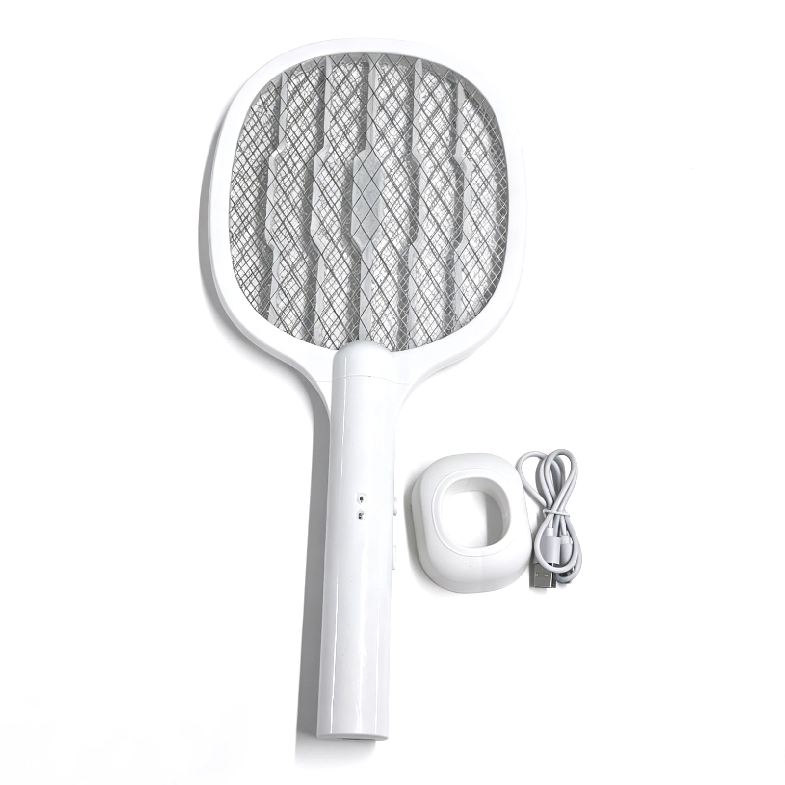 2 in 1 Electric Fly Swatter Handheld Mosquito Swatter Fly Killer and Mosquito Trap Lamp for Home Bedroom Office Indoor Outdoor
2 in 1 Electric Fly Swatter Handheld Mosquito Swatter Fly Killer and Mosquito Trap Lamp for Home Bedroom Office Indoor Outdoor