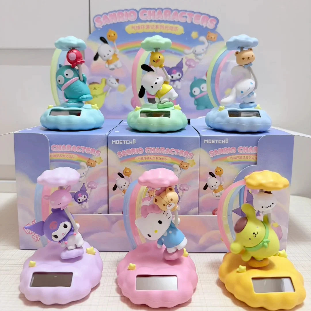 Genuine Sanrio Characters Blind Box Balloon Travel Series Solar Powered Figurine Hellokitty Desktop Ornament Gift For Girls
Genuine Sanrio Characters Blind Box Balloon Travel Series Solar Powered Figurine Hellokitty Desktop Ornament Gift For Girls