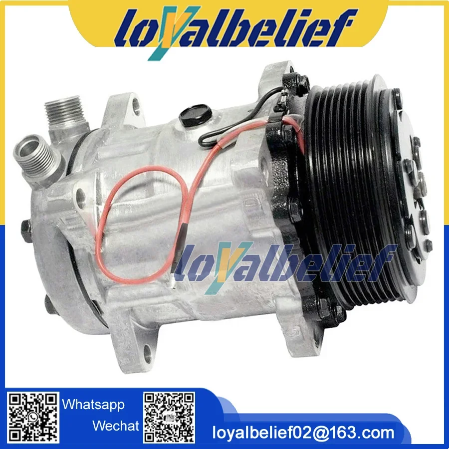 Auto AC Compressor SD508 508 Sanden Style 12Volt 24V 955019 204867 5512615 6512615 7512615 967070 2006629 2010075 2010188 638565
Auto AC Compressor SD508 508 Sanden Style 12Volt 24V 955019 204867 5512615 6512615 7512615 967070 2006629 2010075 2010188 638565