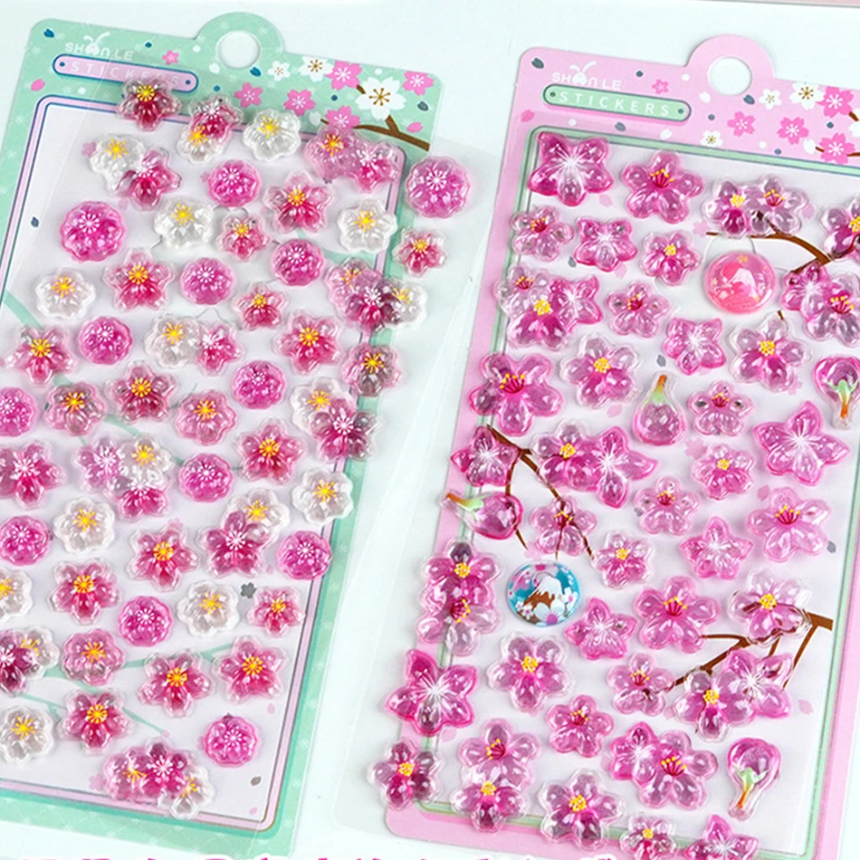 Cherry Blossom Petal Sakura Drop 3D Relief Stickers Scrapbooking DIY Journaling Stationery Diary Decor School Cute Stickers
Cherry Blossom Petal Sakura Drop 3D Relief Stickers Scrapbooking DIY Journaling Stationery Diary Decor School Cute Stickers