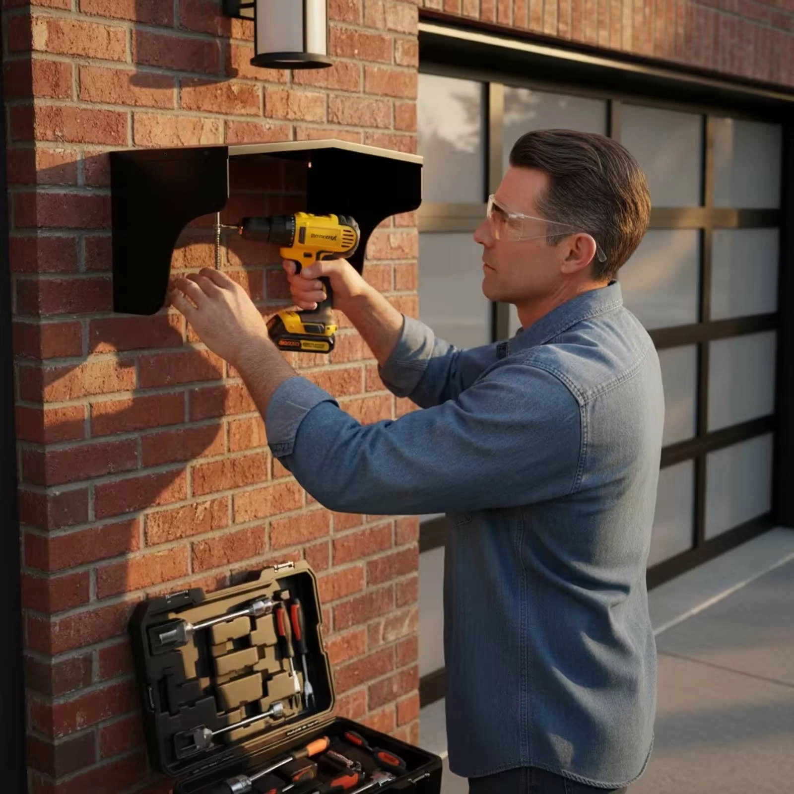 Wall-Mounted Weather Protection Roof Rigid Wall-Mounted Charger Cover Charging Station Safeguarding Roof Universal for Driveway
Wall-Mounted Weather Protection Roof Rigid Wall-Mounted Charger Cover Charging Station Safeguarding Roof Universal for Driveway