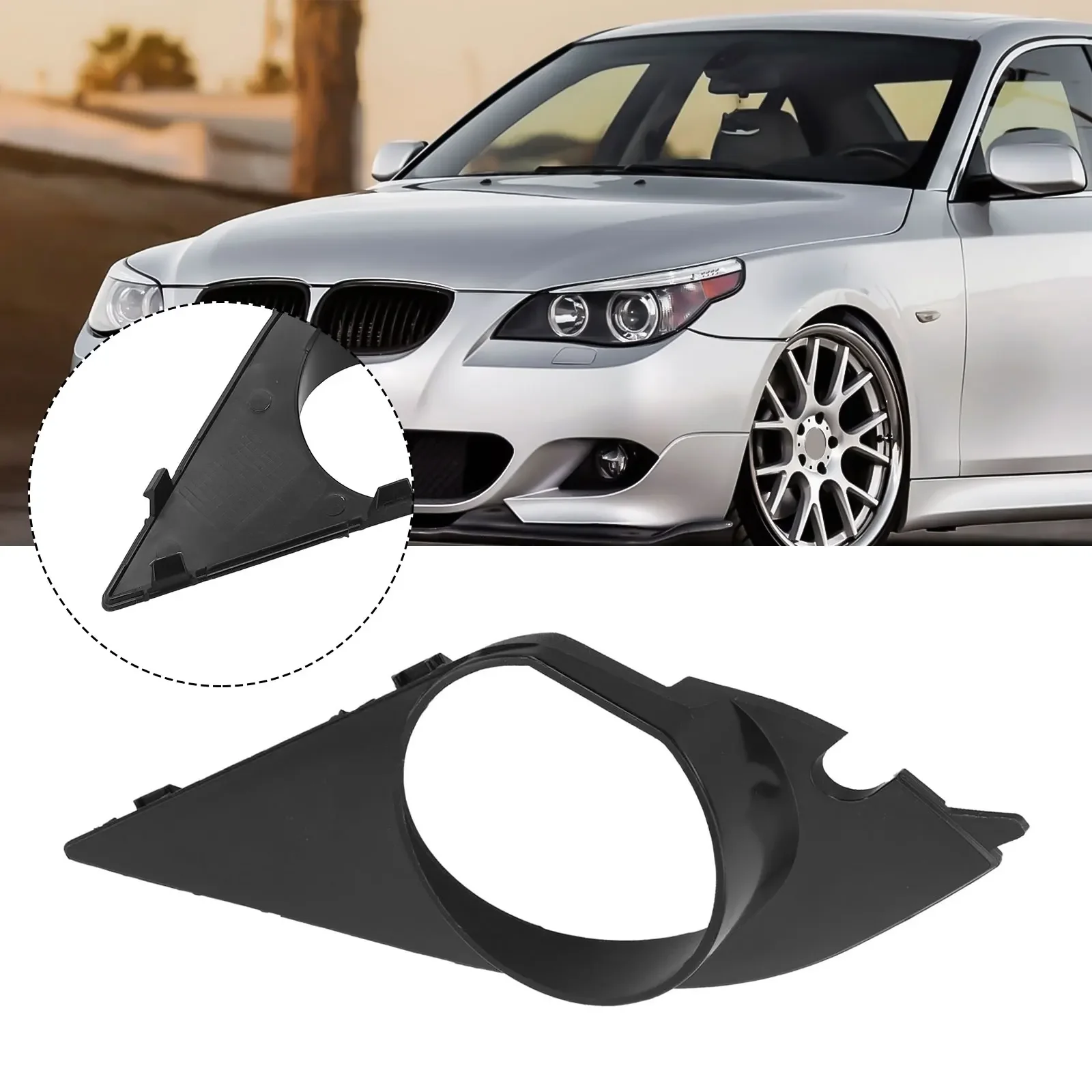 Reliable Front Bumper Fog Light Cover Grill Trim Left for BMW E60 E61 MSPORT ABS Material OEM Number 51117896603
Reliable Front Bumper Fog Light Cover Grill Trim Left for BMW E60 E61 MSPORT ABS Material OEM Number 51117896603