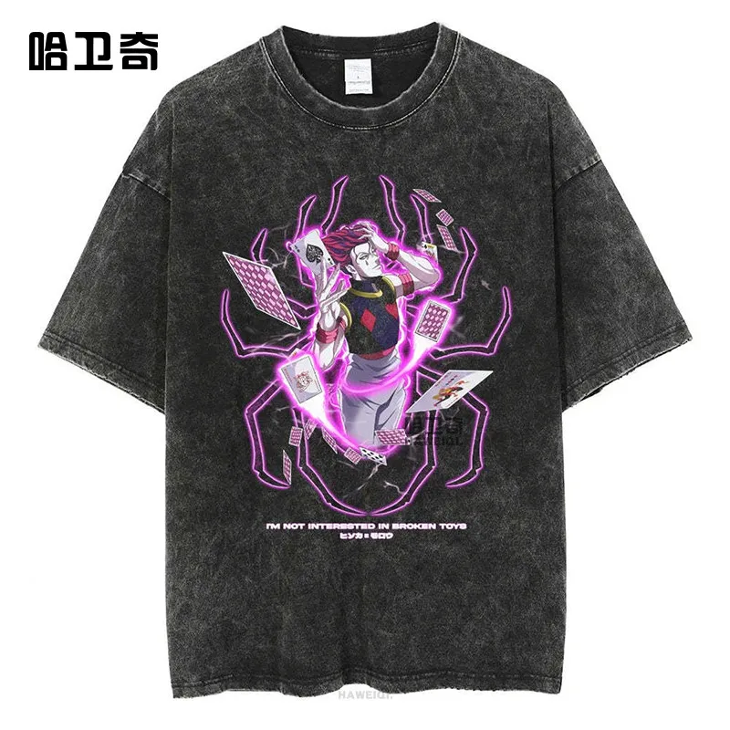 American Street Vintage Washed Distressed T-Shirt - Loose Fit Oversized Graphic Tee for Men Women Retro Casual Top
American Street Vintage Washed Distressed T-Shirt - Loose Fit Oversized Graphic Tee for Men Women Retro Casual Top