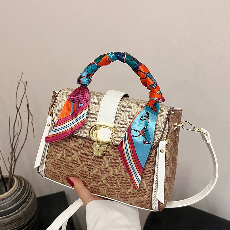 Stylish Ladies Shoulder Bag - Trendy Crossbody Purse With Vintage Hardware & Inner Zipper Compartment
Stylish Ladies Shoulder Bag - Trendy Crossbody Purse With Vintage Hardware & Inner Zipper Compartment