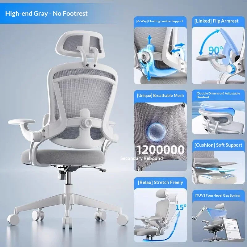 Ergonomic Office Chair High Back Mesh Desk Chair Adjustable Lumbar Support Headrest Swivel Rolling Gaming Computer Chair
Ergonomic Office Chair High Back Mesh Desk Chair Adjustable Lumbar Support Headrest Swivel Rolling Gaming Computer Chair
