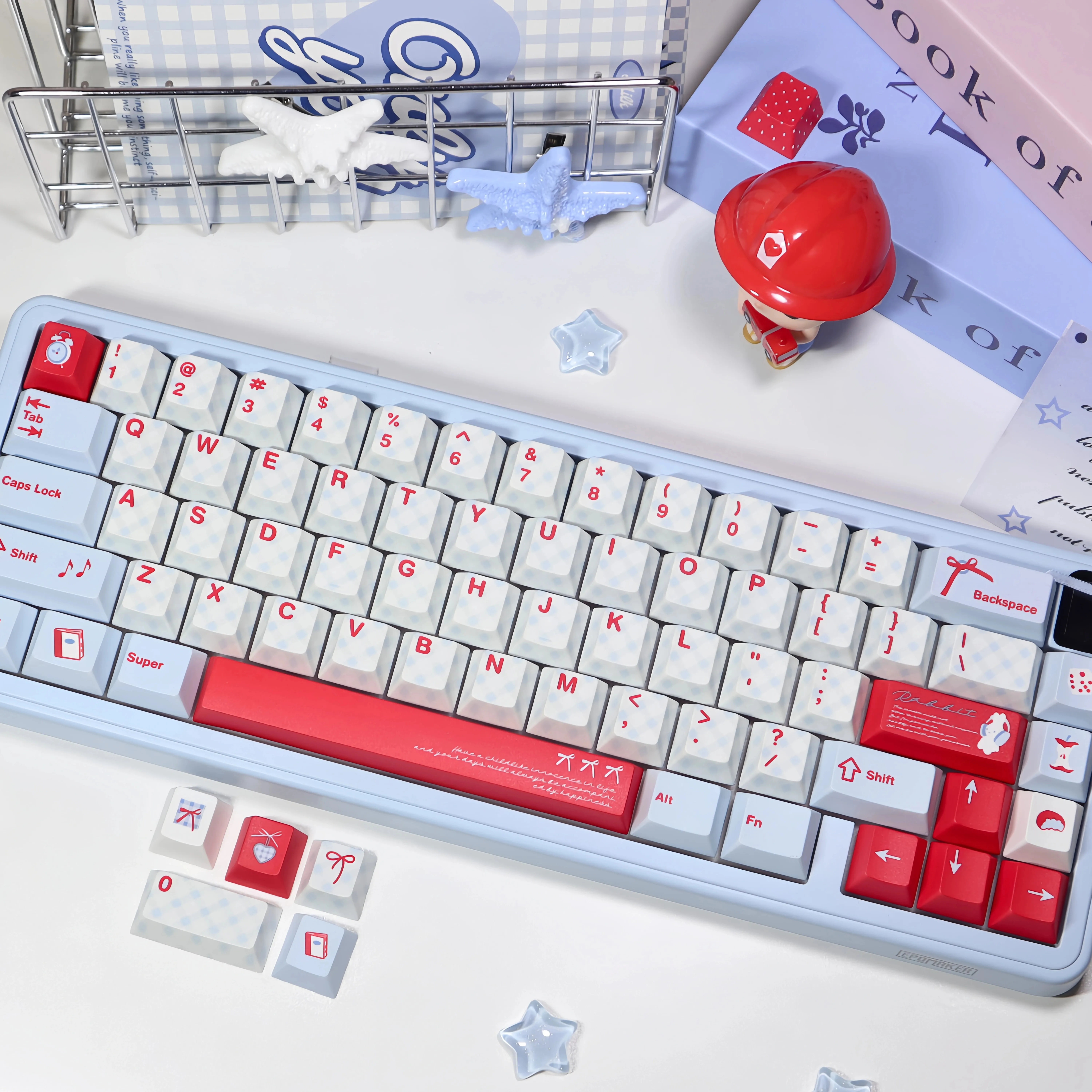 Cute Tidal Blue Theme Keycaps 141 Keys PBT Dye Cherry Profile Keycap Custom Game Keyboard Caps for Mechanical Keyboard Gift
Cute Tidal Blue Theme Keycaps 141 Keys PBT Dye Cherry Profile Keycap Custom Game Keyboard Caps for Mechanical Keyboard Gift