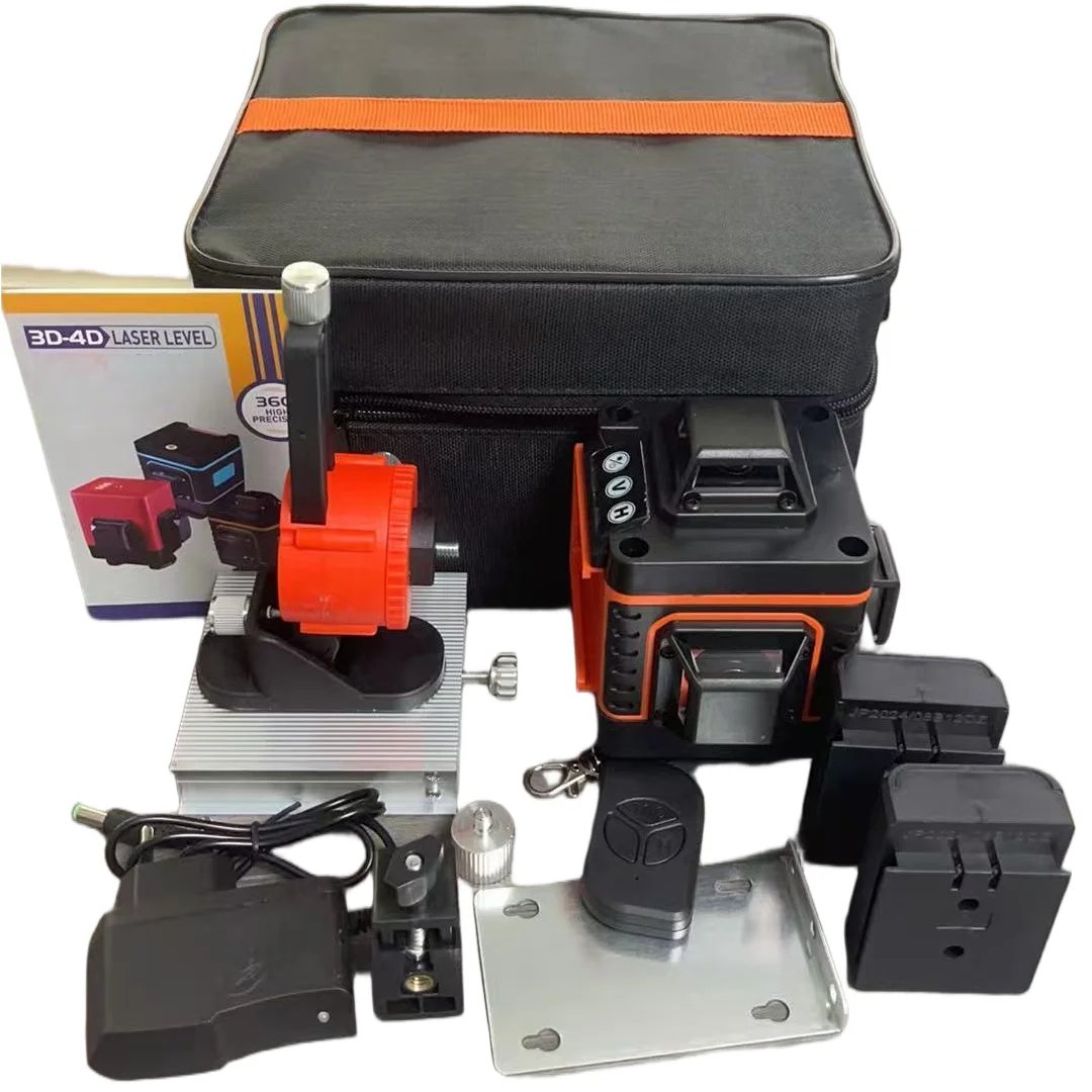 Laser Level 16 Lines 4D Green Light Infrared High Precision Environmental Grade Automatic Laying Tile Floor Wall Laser Level
Laser Level 16 Lines 4D Green Light Infrared High Precision Environmental Grade Automatic Laying Tile Floor Wall Laser Level