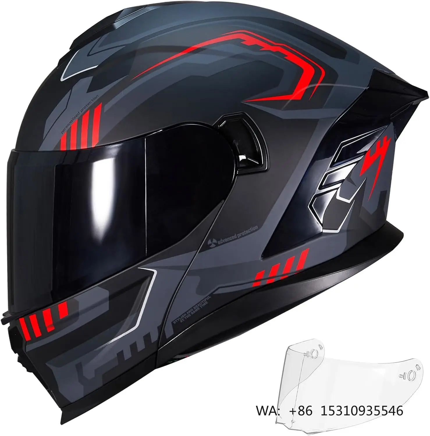 Motorcycle Helmet,Motorcycle Dual Visor Flip up Modular Full Face Helmet
Motorcycle Helmet,Motorcycle Dual Visor Flip up Modular Full Face Helmet