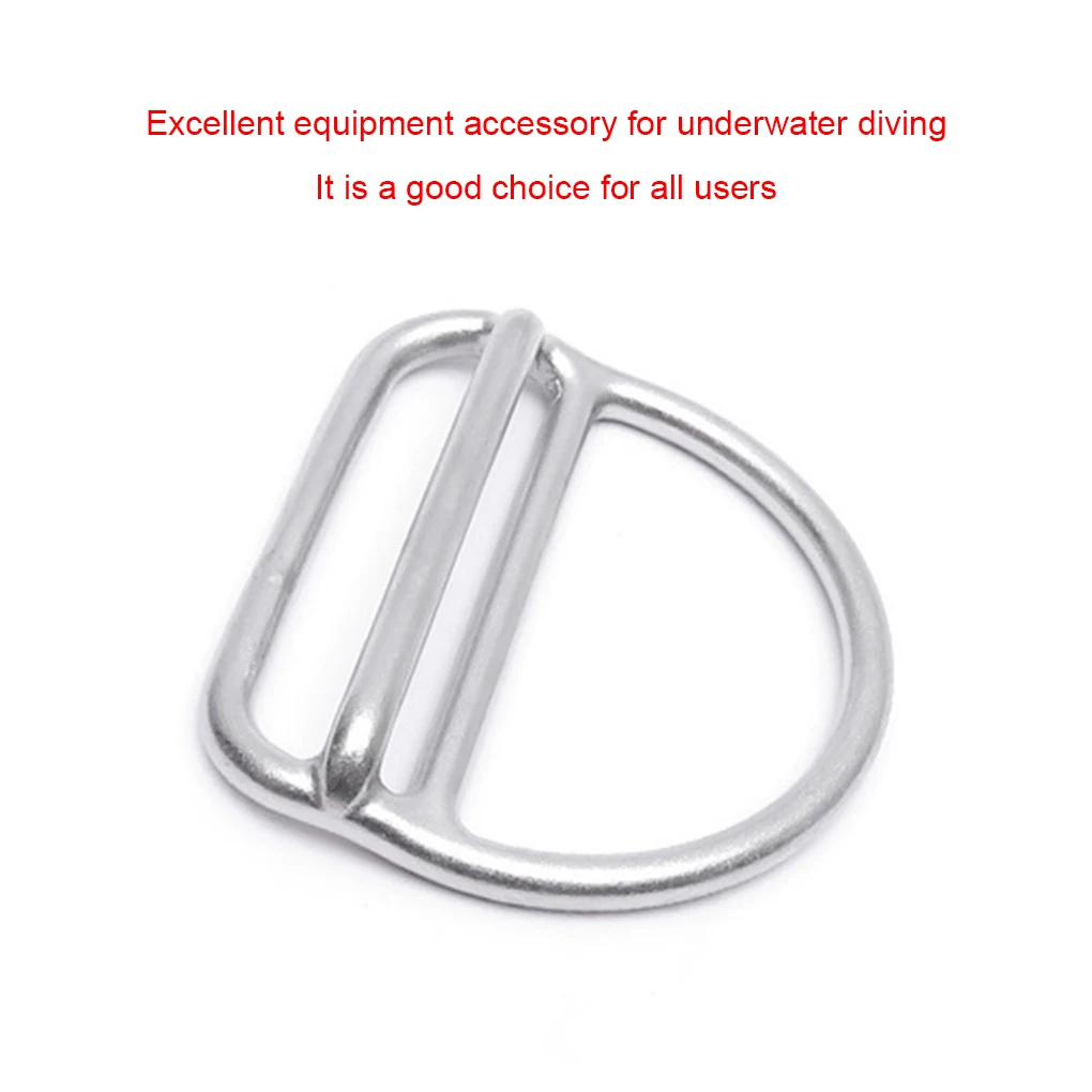 Scuba Diving Ring Quick Adjust Stainless Steel Weight Belt Buckle D-Ring Webbing Harness Stopper Swimming Accessories
Scuba Diving Ring Quick Adjust Stainless Steel Weight Belt Buckle D-Ring Webbing Harness Stopper Swimming Accessories