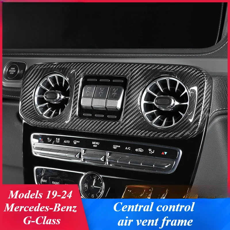 For 19-24 models of Mercedes Benz G-Class G500 G63G550G350 modified with carbon fiber air outlet and interior decoration
For 19-24 models of Mercedes Benz G-Class G500 G63G550G350 modified with carbon fiber air outlet and interior decoration