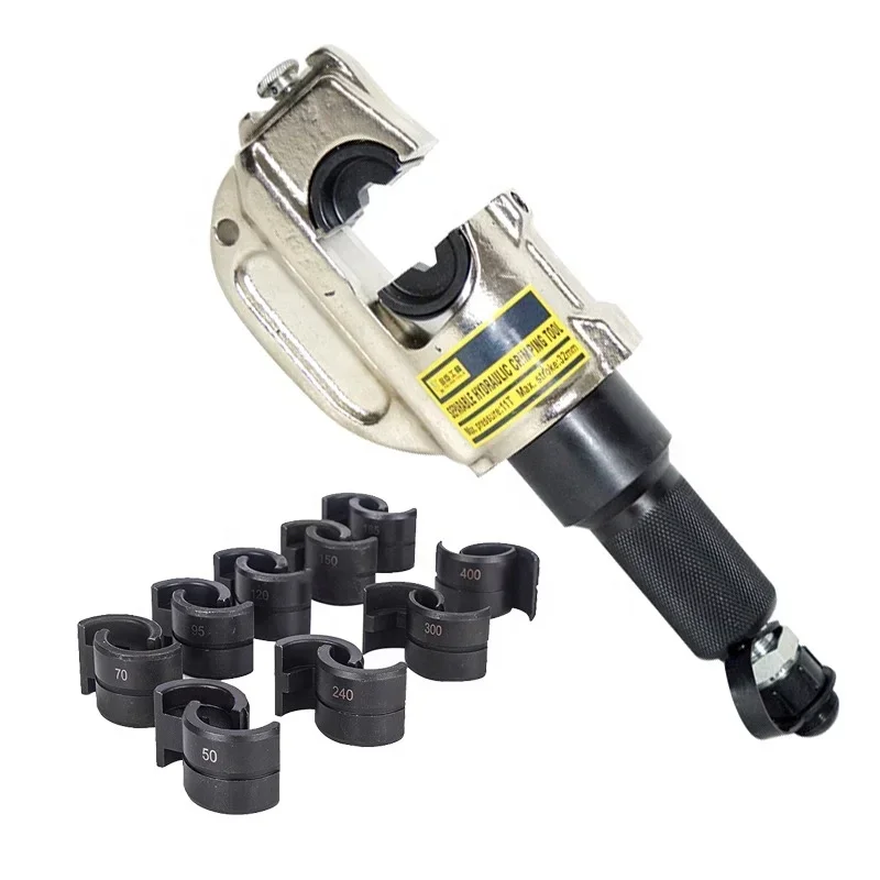 EP-510H Split Type Hydraulic Pliers Crimping Tool Range 50-400mm Copper Aluminium Split Hydraulic Crimping Head
EP-510H Split Type Hydraulic Pliers Crimping Tool Range 50-400mm Copper Aluminium Split Hydraulic Crimping Head