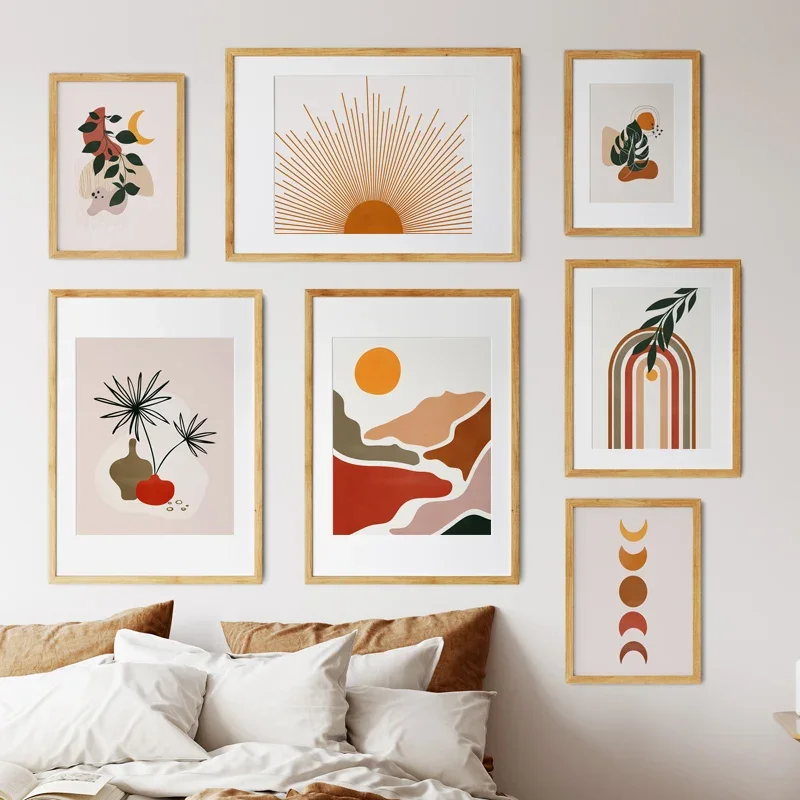 Boho Modern Abstract Palm Leaves Sun Moon Wall Art Canvas Painting Printable Nordic Poster Picture Living Room Decor Aesthetics
Boho Modern Abstract Palm Leaves Sun Moon Wall Art Canvas Painting Printable Nordic Poster Picture Living Room Decor Aesthetics