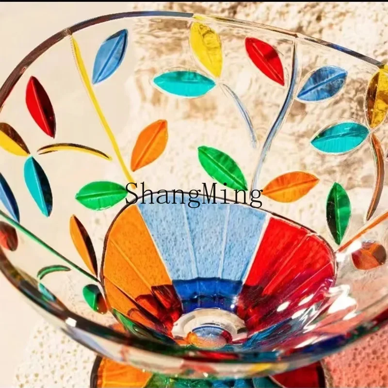 CL Painted Creative Ice Cream Cup Glass Ice Cream Bowl Dessert Salad Cold Drink Cup Ice Cream Cup Creative Hand Painted
CL Painted Creative Ice Cream Cup Glass Ice Cream Bowl Dessert Salad Cold Drink Cup Ice Cream Cup Creative Hand Painted