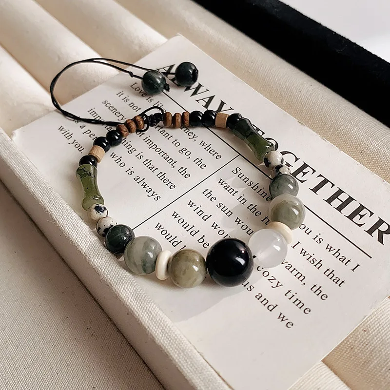 Винтажный бамбуковый браслет из бисера - новое стекло в китайском стиле, уникальные украшения для рук в стиле бохо, легкий роскошный элегантный аксессуар
Винтажный бамбуковый браслет из бисера - новое стекло в китайском стиле, уникальные украшения для рук в стиле бохо, легкий роскошный элегантный аксессуар