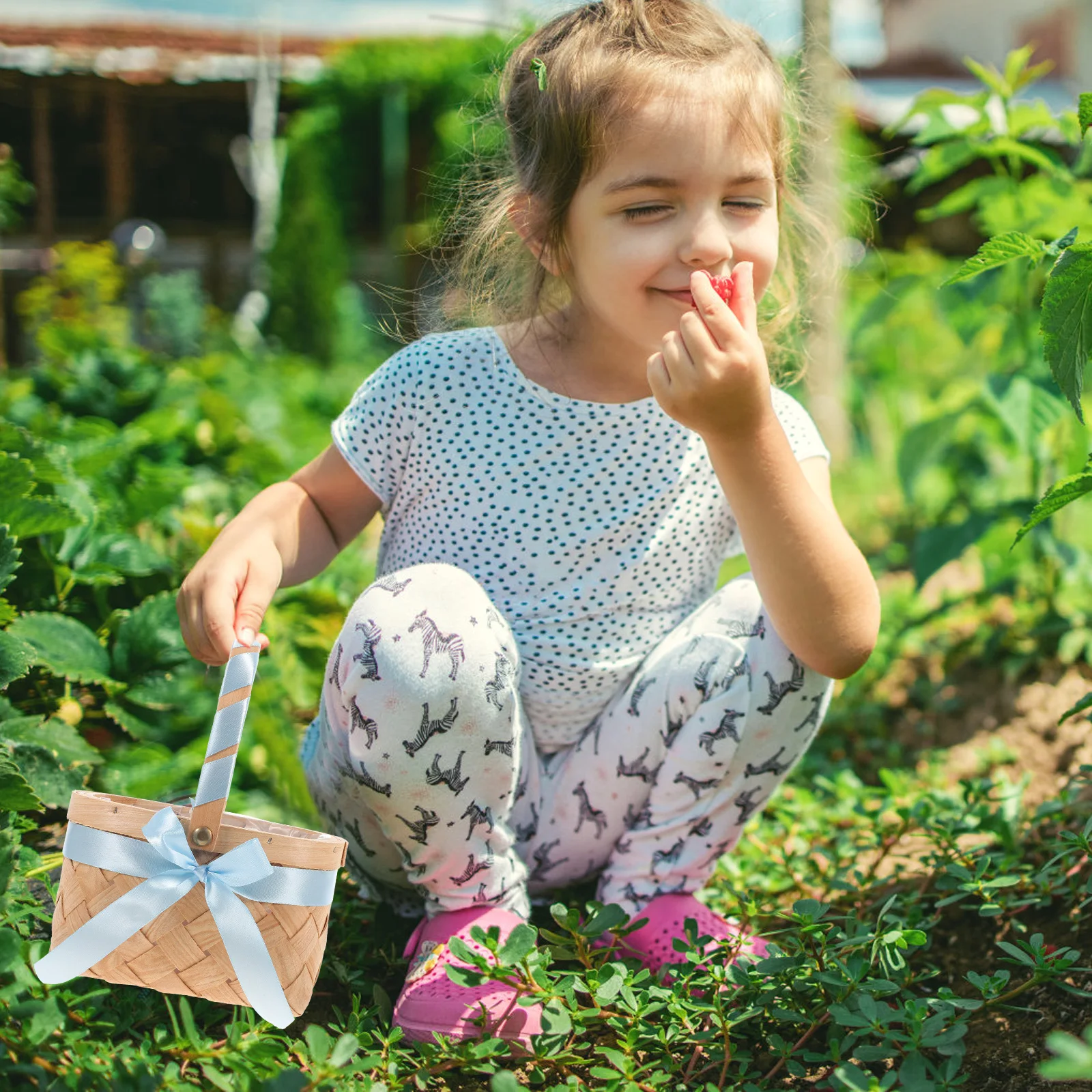 1pcs Woven Basket With Handle Rustic Flower Fruit Storage Gift Basket For Wedding Party Shower Picnic Easter Decor
1pcs Woven Basket With Handle Rustic Flower Fruit Storage Gift Basket For Wedding Party Shower Picnic Easter Decor