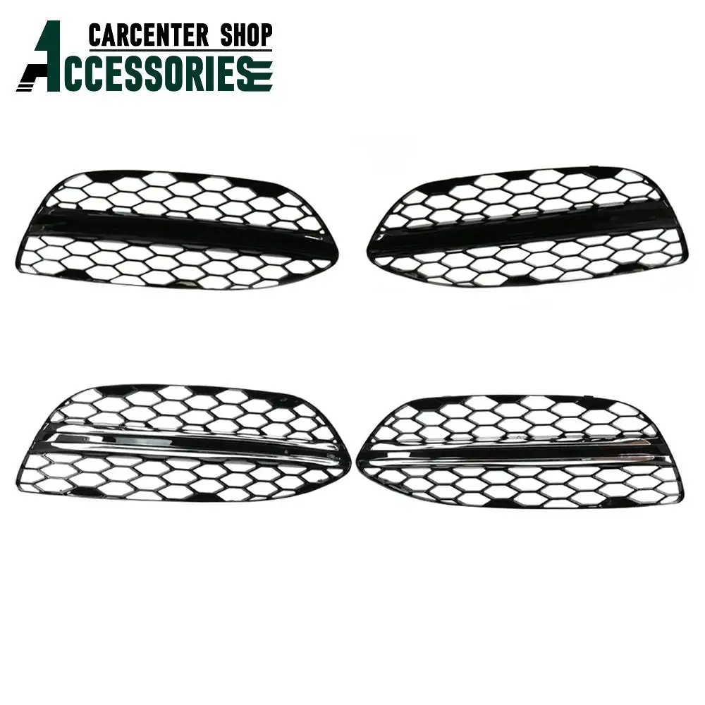 2Pcs Front Bumper Grill Mesh Honeycomb Grille Fog Light Surround Cover Trims for Mercedes-Benz W205 2015 - 2018
2Pcs Front Bumper Grill Mesh Honeycomb Grille Fog Light Surround Cover Trims for Mercedes-Benz W205 2015 - 2018
