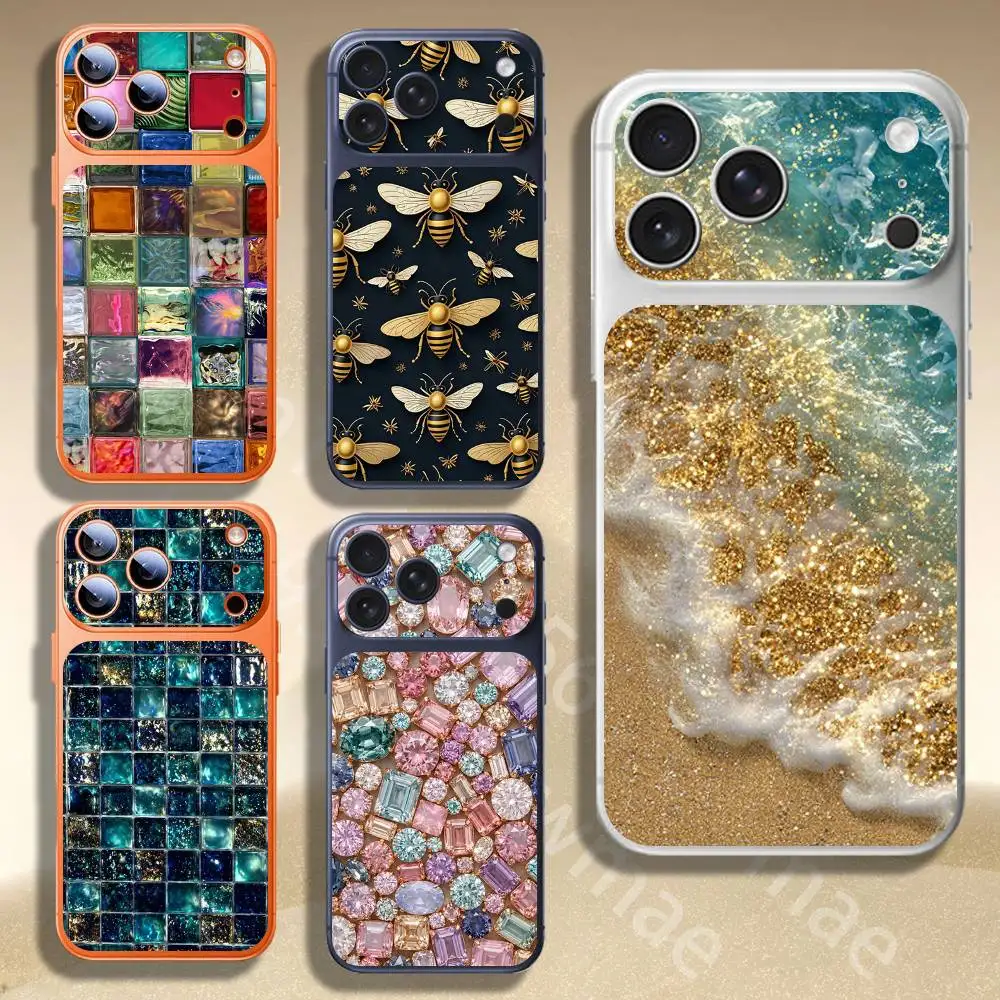 Hot Bling Glitter Dream Conch Shell Marble For Apple iphone 17pro 17promax Back Cover Decal Wrap Rear Protective Sticker Film
Hot Bling Glitter Dream Conch Shell Marble For Apple iphone 17pro 17promax Back Cover Decal Wrap Rear Protective Sticker Film