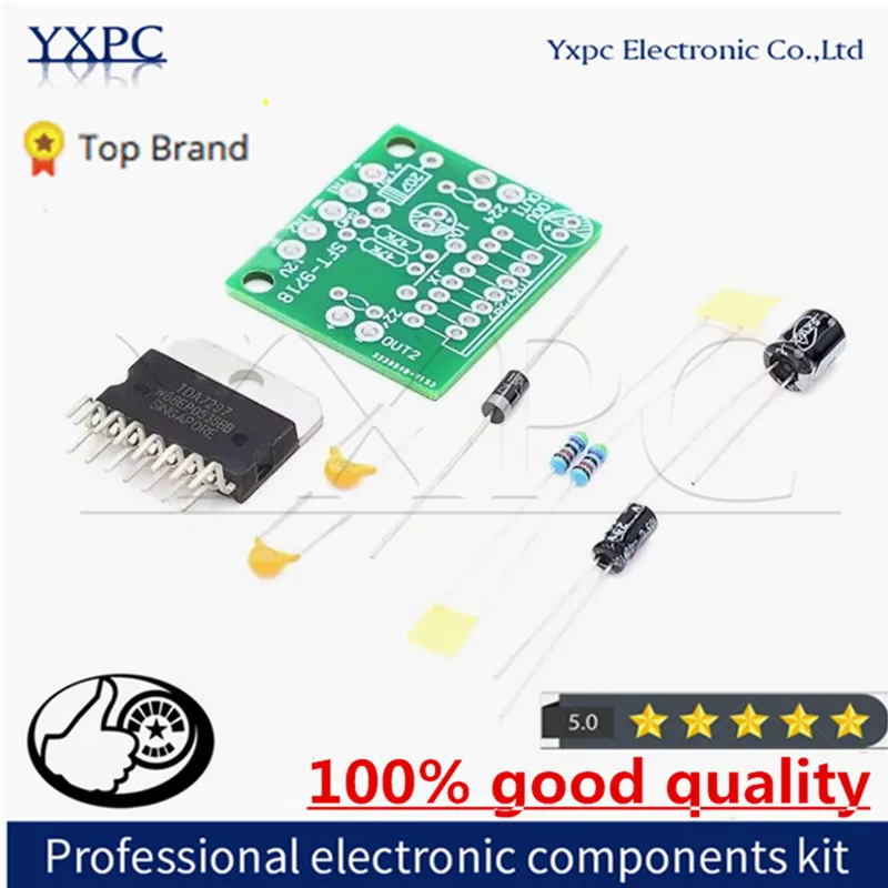 TDA7297 amplifier board spare parts dc 12v grade 2.0 dual audio encoding 15w electronic diy kit
TDA7297 amplifier board spare parts dc 12v grade 2.0 dual audio encoding 15w electronic diy kit