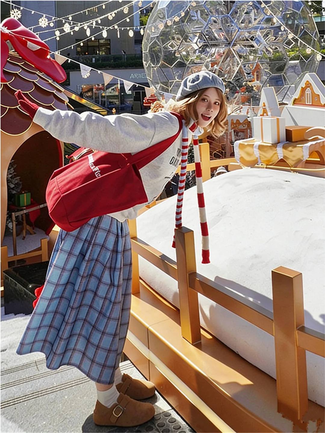 Мягкий уютный свитер в клетку, винтажная художественная длинная юбка, новинка осенне-зимнего сезона, женская юбка А-силуэта с высокой талией для дома и отдыха
Мягкий уютный свитер в клетку, винтажная художественная длинная юбка, новинка осенне-зимнего сезона, женская юбка А-силуэта с высокой талией для дома и отдыха