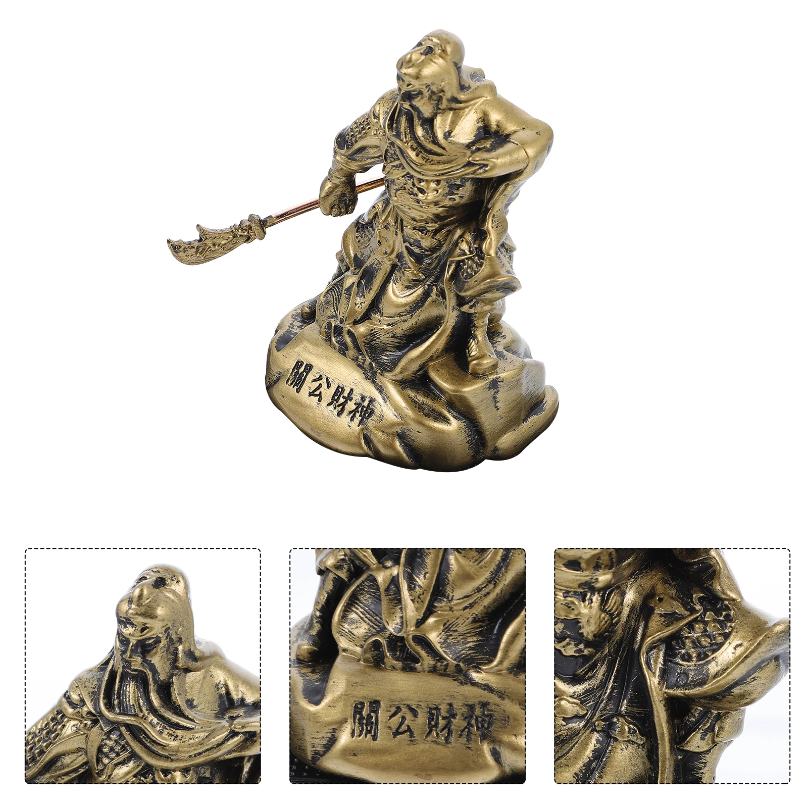 1Pcs Guan Craft Chinese Ancient General Desktop Ornament Premium Eco Material Home Office Table Decoration Gift
1Pcs Guan Craft Chinese Ancient General Desktop Ornament Premium Eco Material Home Office Table Decoration Gift