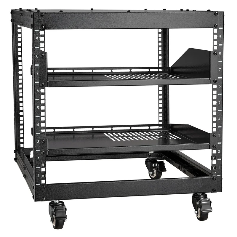 9U 4 Post Open Frame Rack Enclosure 23"-40" Adjustable
9U 4 Post Open Frame Rack Enclosure 23"-40" Adjustable