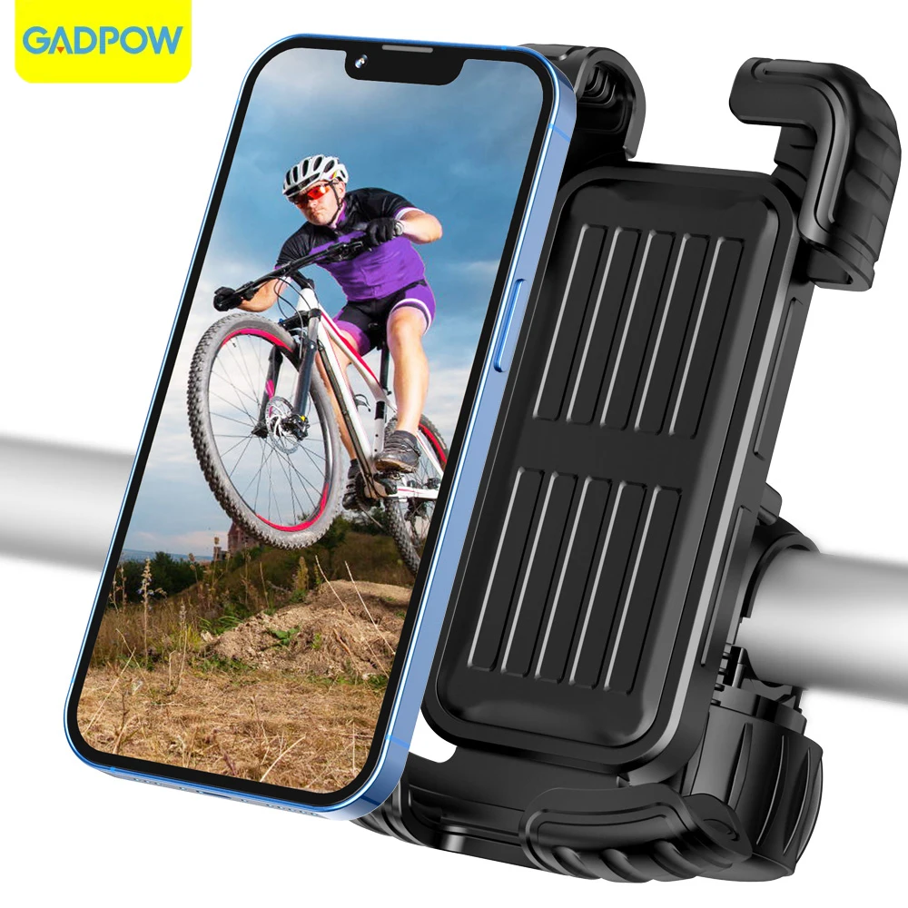 Gadpow Aluminum Alloy Mobile Phone Holder Mountain Bike Bracket Motorcycle Handlebar Clip Stand Navigation Phone Holder
Gadpow Aluminum Alloy Mobile Phone Holder Mountain Bike Bracket Motorcycle Handlebar Clip Stand Navigation Phone Holder