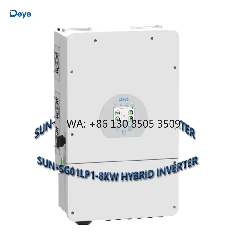 Deye Hot Sale SG01LP1-8k EU Version 7.6/8k Single Phase Hybrid Inverter With Certification Low Frequency for Residential
Deye Hot Sale SG01LP1-8k EU Version 7.6/8k Single Phase Hybrid Inverter With Certification Low Frequency for Residential