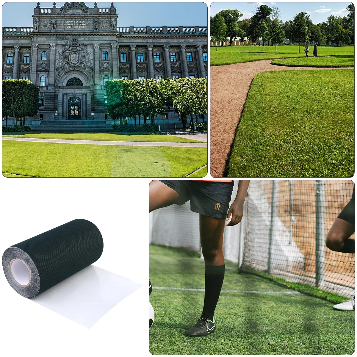 Nonwoven Artificial Turf Seam Tape Lawn Connection Carpet Laying Simulation Grass Sod Fake Seaming Mowing Garden Repair
Nonwoven Artificial Turf Seam Tape Lawn Connection Carpet Laying Simulation Grass Sod Fake Seaming Mowing Garden Repair