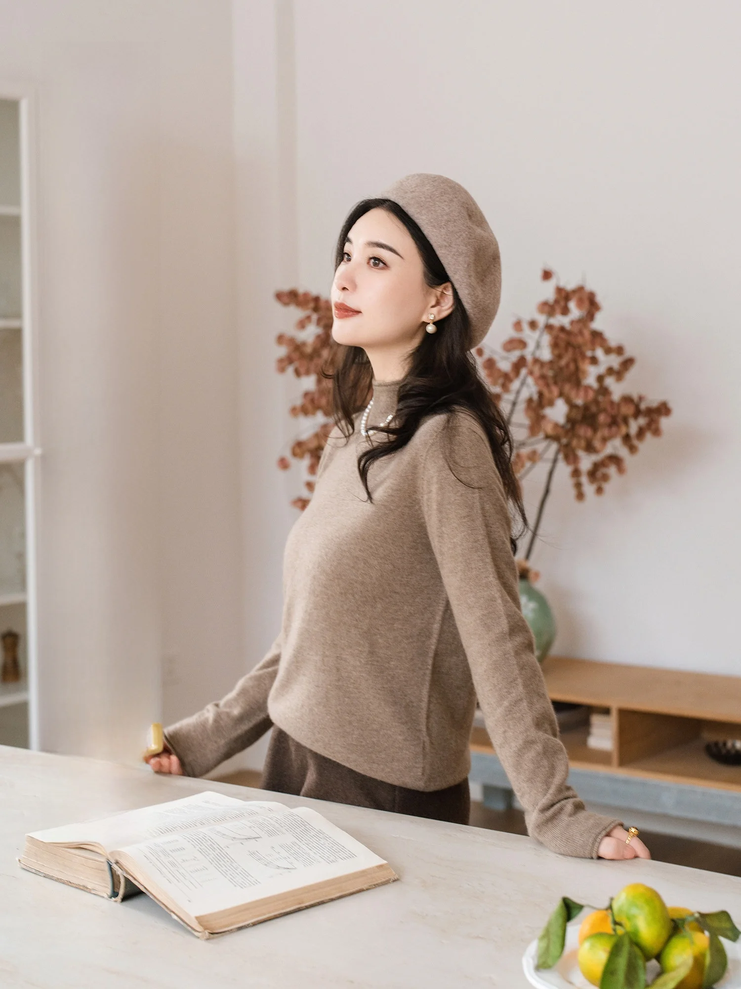 Вязаный шерстяной свитер Apipedr Sl из кашемира, цельный, простой крой, свободный, с длинными рукавами, для женщин, осенний, Cloud Embrace
Вязаный шерстяной свитер Apipedr Sl из кашемира, цельный, простой крой, свободный, с длинными рукавами, для женщин, осенний, Cloud Embrace