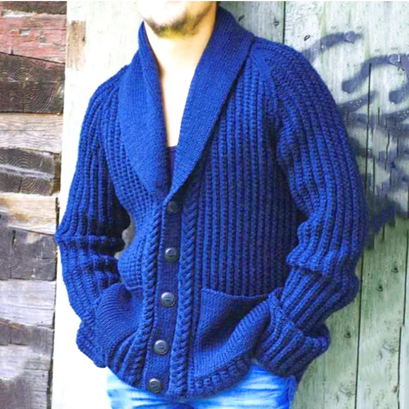 2023 Autumn/Winter New Men's Fashion Casual Long Sleeve Sweater Cardigan Fashion Coat
2023 Autumn/Winter New Men's Fashion Casual Long Sleeve Sweater Cardigan Fashion Coat