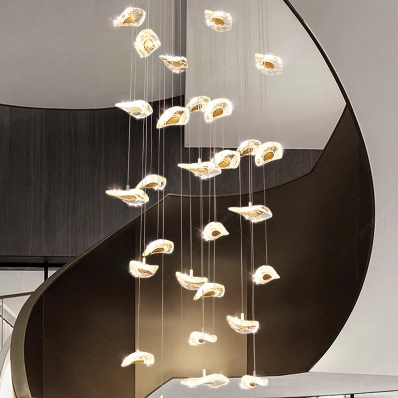 Modern Crystal stair chandelier lights indoor lighting Ceiling lamp hanging light led Chandeliers for living room indoor lightin
Modern Crystal stair chandelier lights indoor lighting Ceiling lamp hanging light led Chandeliers for living room indoor lightin